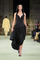 Bottega Veneta - Asymmetric halterneck midi dress