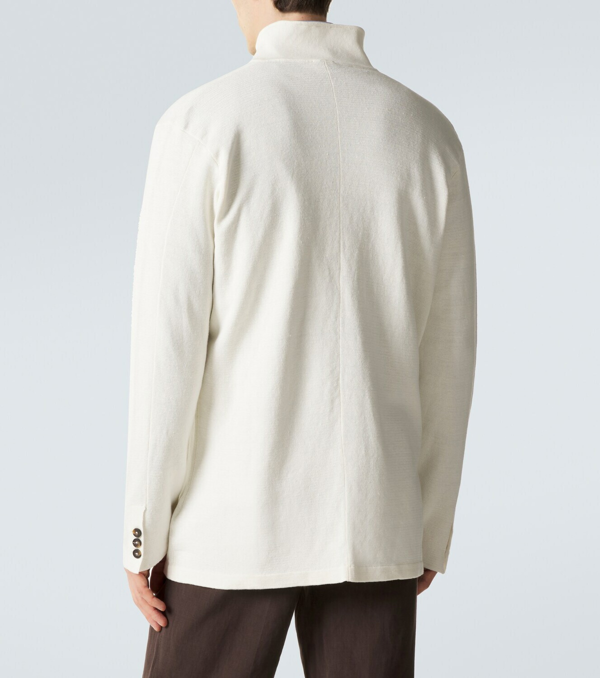 Kiton Linen and cotton cardigan