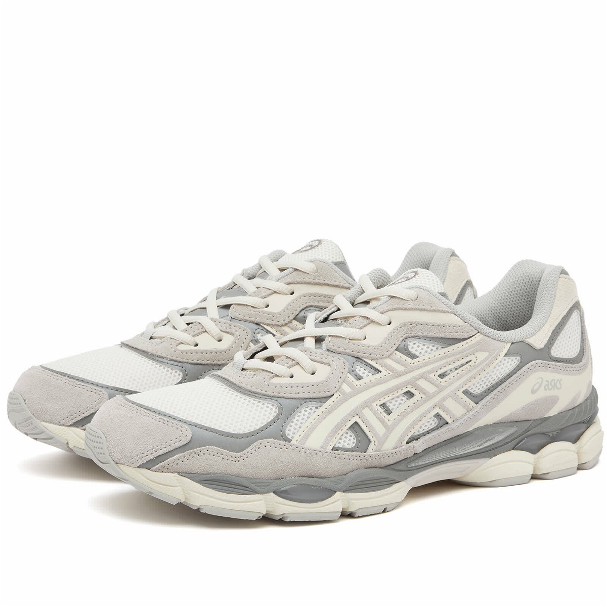 Photo: Asics Gel-Nyc Sneakers in Cream/Oyster Grey