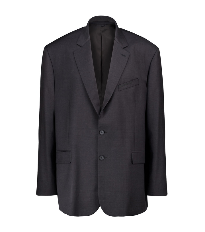 Photo: Balenciaga - Wool single-breasted blazer