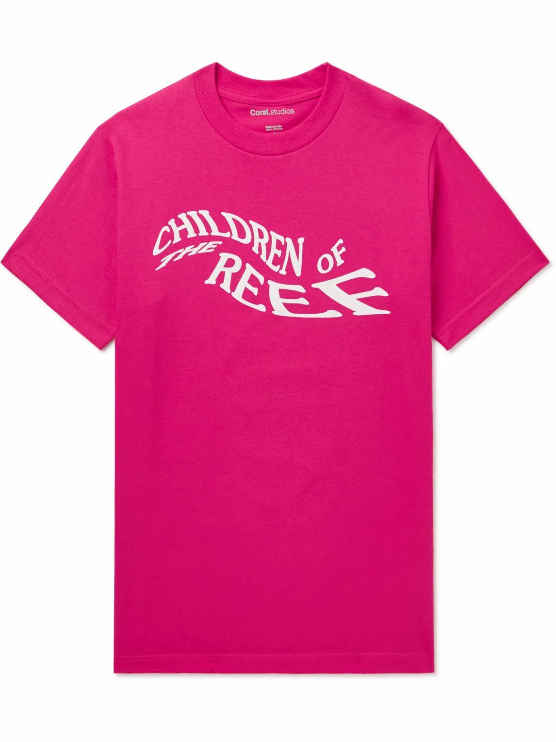 Kid's T-Shirt Pink Cotton Jersey