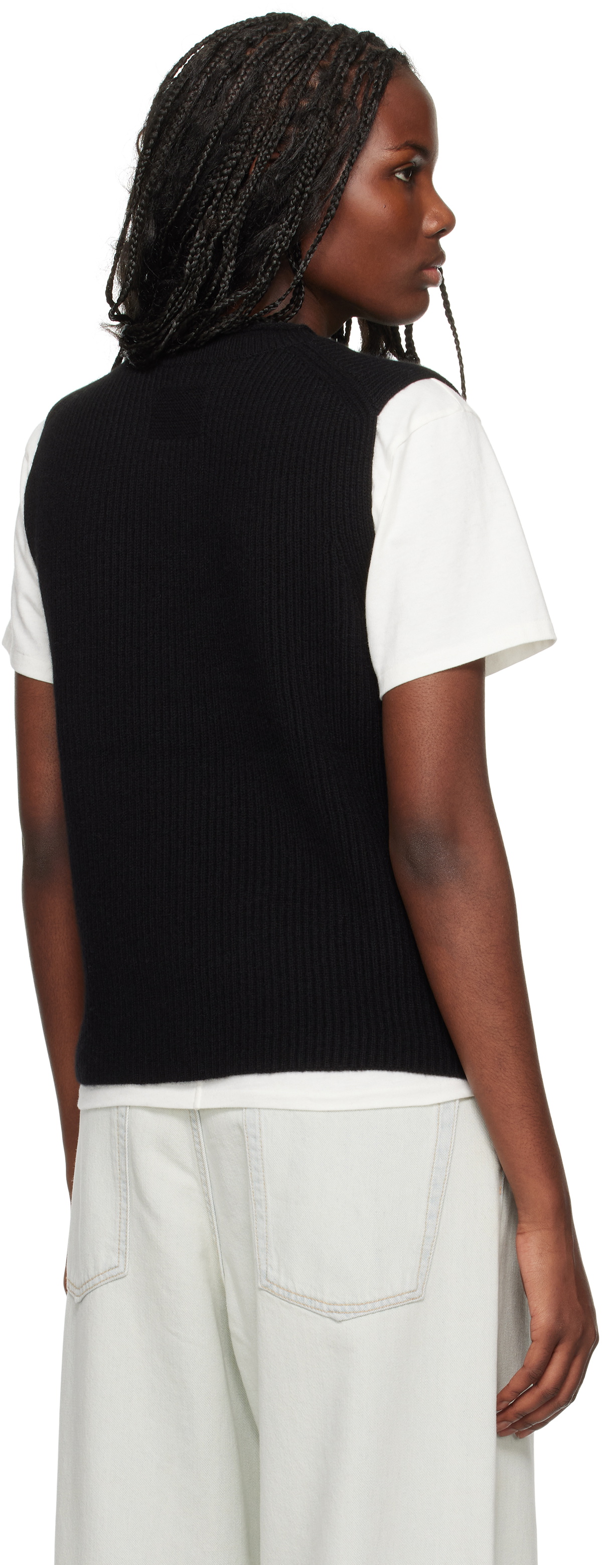 Guest in Residence Black Layer Up! Vest
