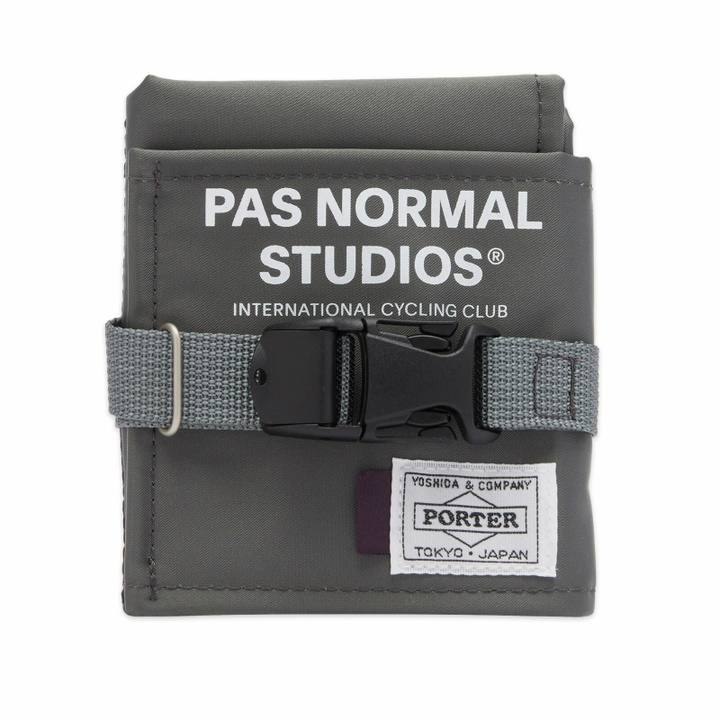 Photo: Pas Normal Studios Men's x Porter Saddle Bag in Grey 