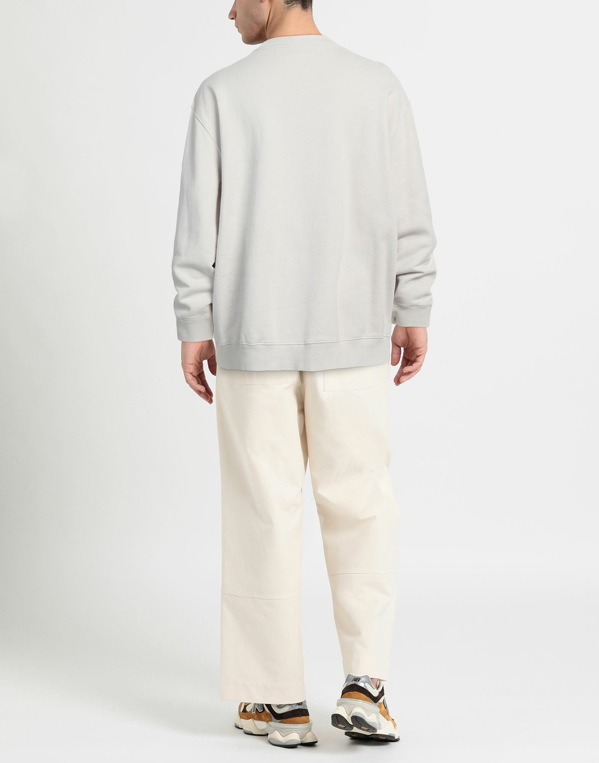 Lanvin Mens Sweatshirt Light in Grey
