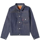 Levi's Men's Levis Vintage Clothing 1936 Type I Jacket in Organic Rigid 1936 Trucker Indigo Rigid