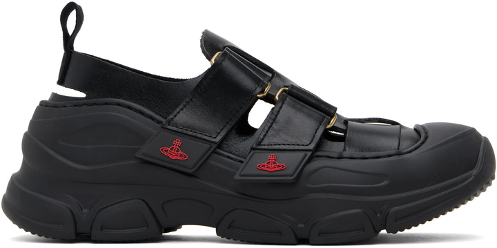 Photo: Vivienne Westwood Black Catch Stomper Sneakers