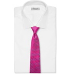 Charvet - 8.5cm Silk-Jacquard Tie - Pink