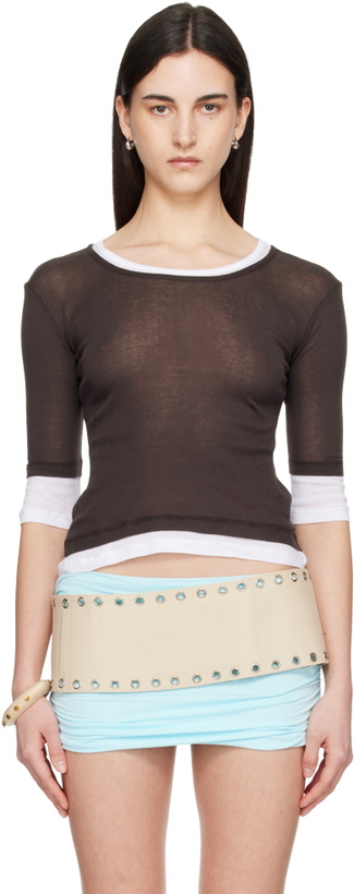 Photo: Gimaguas Brown Gemma T-shirt