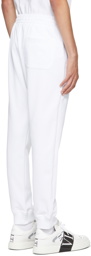 Valentino White 'VLTN' Tag Lounge Pants