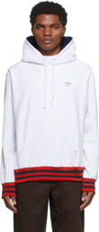 Noah Grey Cotton Hoodie