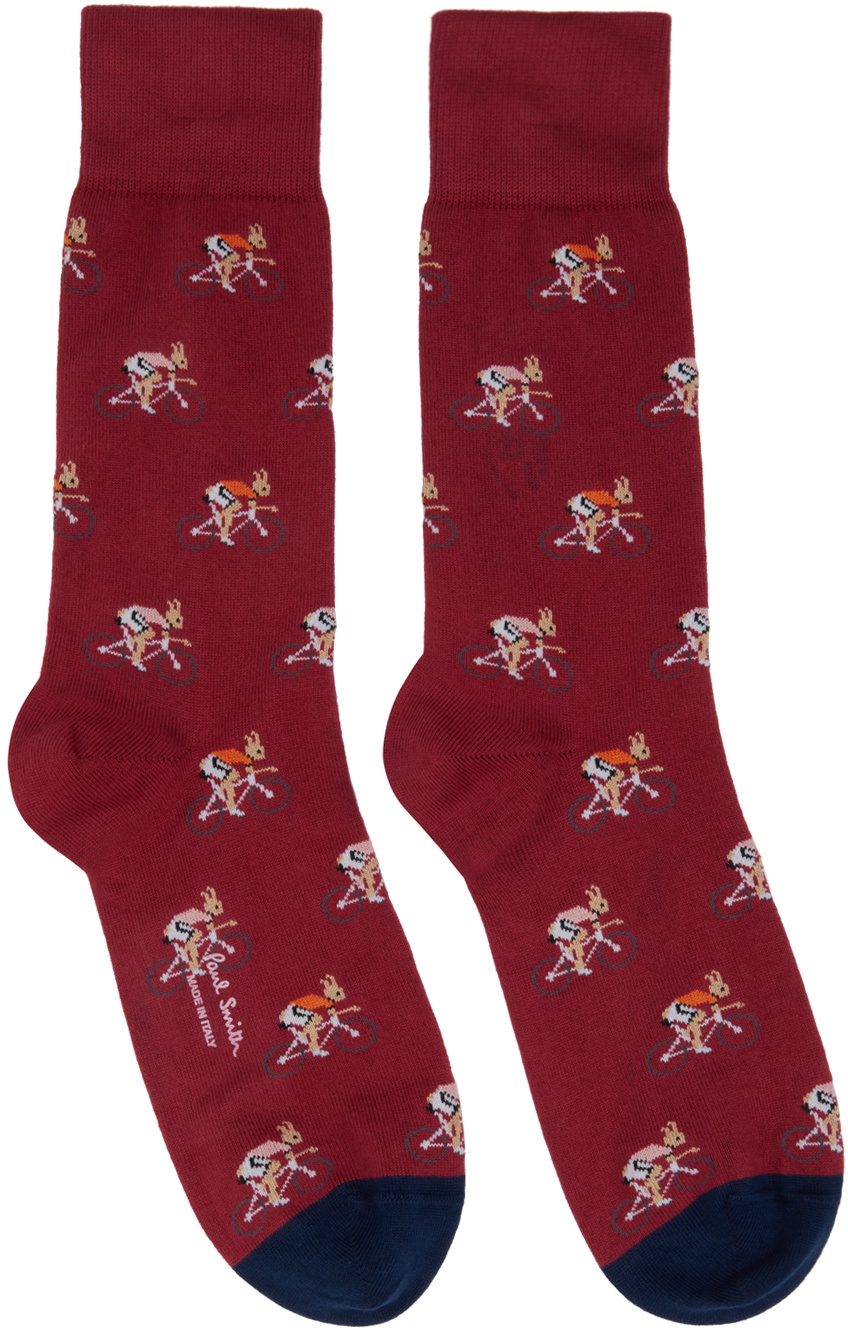 タイツ・ソックス Paul Smith Pack Of Three Socks Paul Smith Three-Pack Multicolor Signature Socks Paul Smith