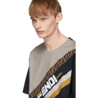 Fendi Black Fendi Mania T-Shirt