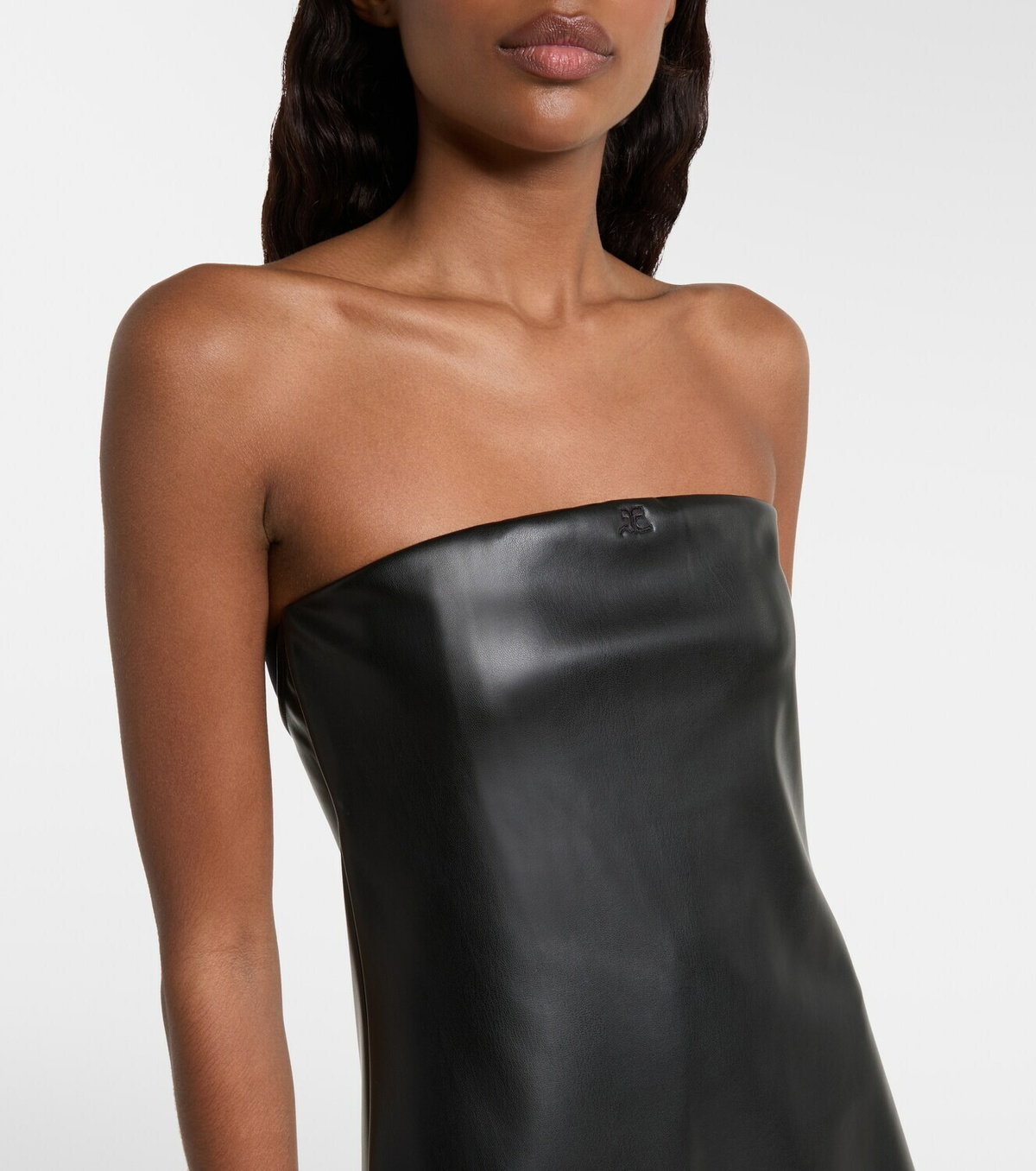 Courrèges Strapless minidress