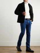 Anderson & Sheppard - Ribbed Wool and Cashmere-Blend Rollneck Sweater - Neutrals