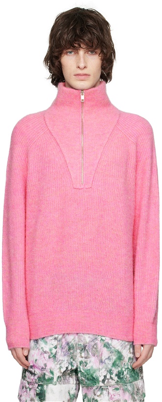 Photo: Isabel Marant Pink Bryson Sweater