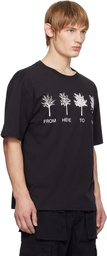 RCOS Black 'From Here To There' T-shirt