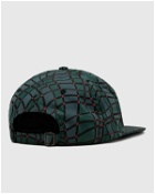 By Parra Squared Waves Pattern 6 Panel Hat Green - Mens - Caps