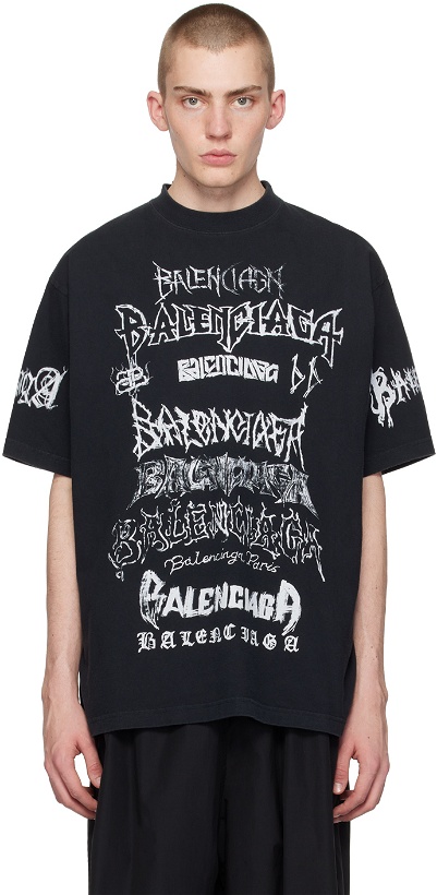Photo: Balenciaga Black DIY Metal T-Shirt