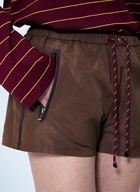 Miu Miu Tec Canvas Shorts