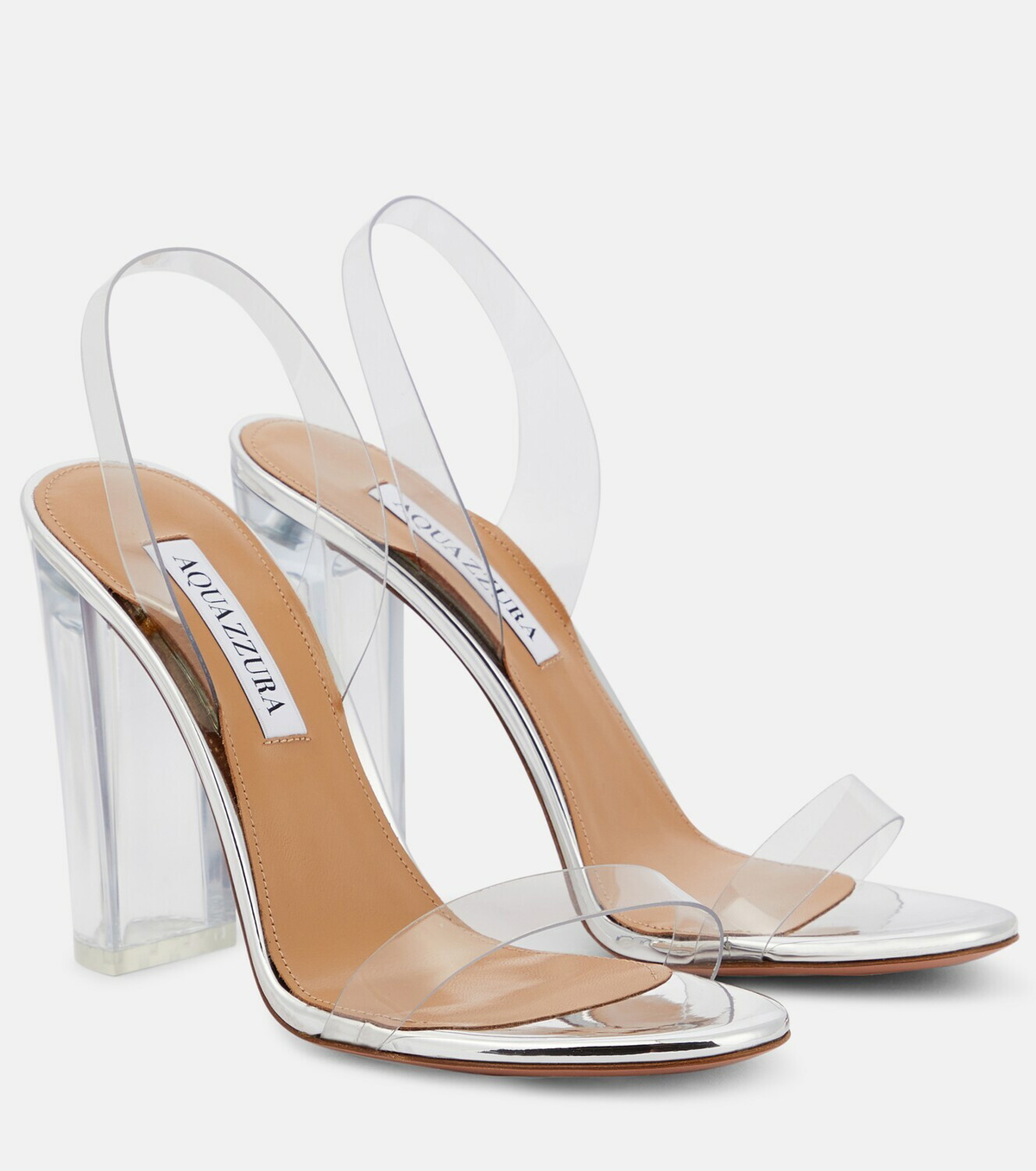 Aquazzura So Nude 105 PVC slingback sandals Aquazzura