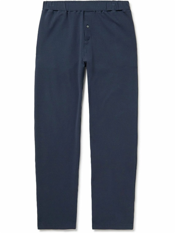 Photo: Mr P. - Cotton-Jersey Pyjama Trousers - Blue