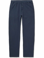 Mr P. - Cotton-Jersey Pyjama Trousers - Blue