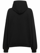 BALENCIAGA - Wide Embroidered Cotton Hoodie