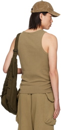 Entire Studios Brown Rib Tank Top