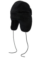 Vince Aviator-style Shearling hat Black