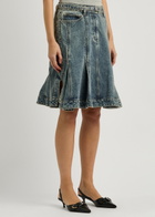 3.1 Phillip Lim Belted Denim Skirt