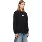 MM6 Maison Margiela Black Cotton T-shirt