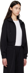 On Black FKA twigs Edition Club Cropped Hoodie