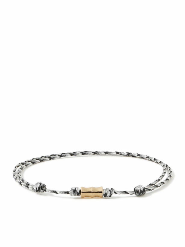Photo: Luis Morais - 14-Karat Gold and Cord Bracelet