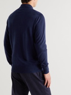 Kingsman - Cashmere Polo Shirt - Blue