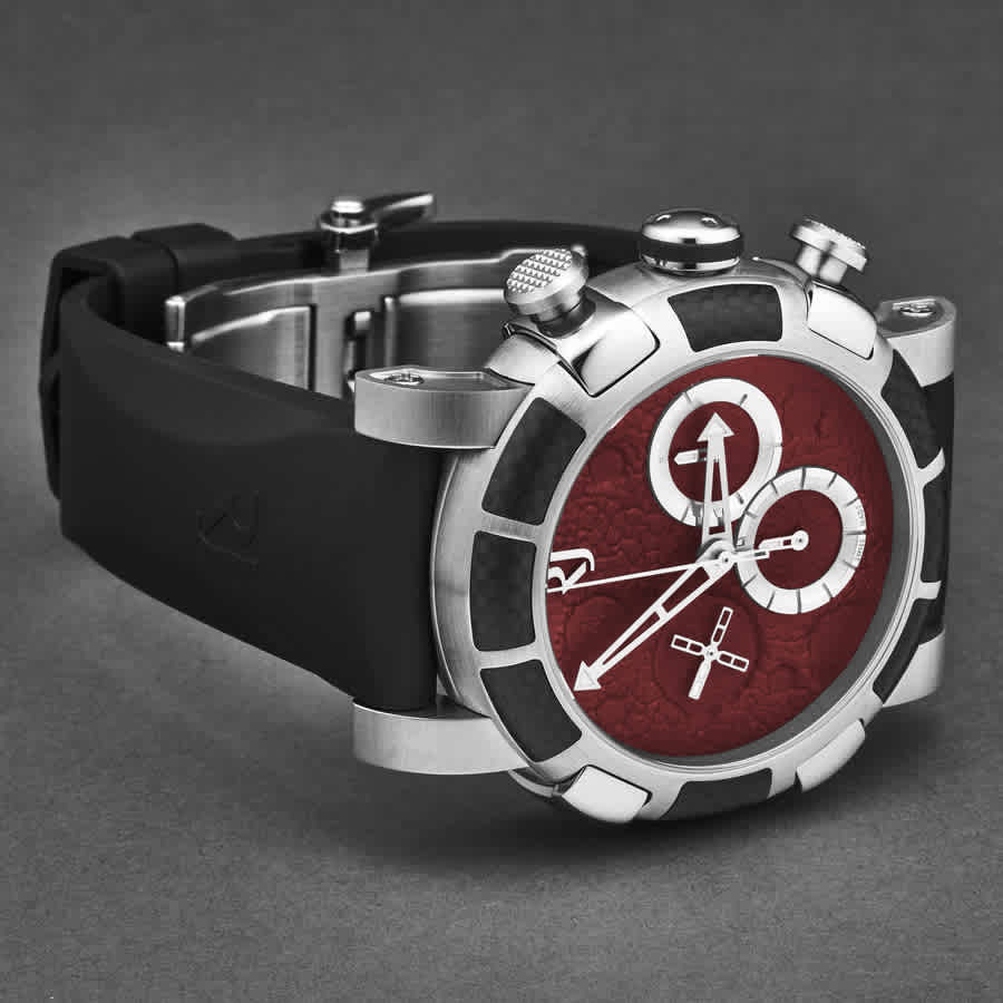 Romain Jerome Moon Dust-Dna Chronograph Automatic Red Dial Mens Watch RJMDCH.701.10