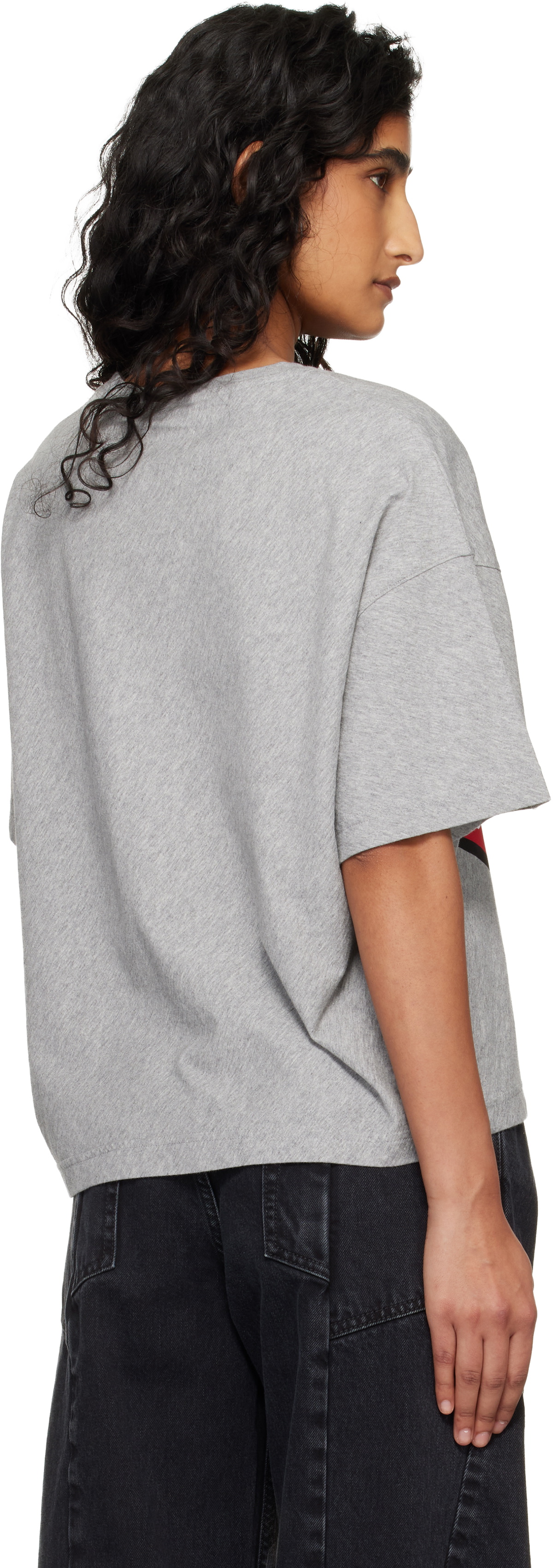 Vivienne Westwood Gray Cotton Jersey 96 Switch Box T-shirt