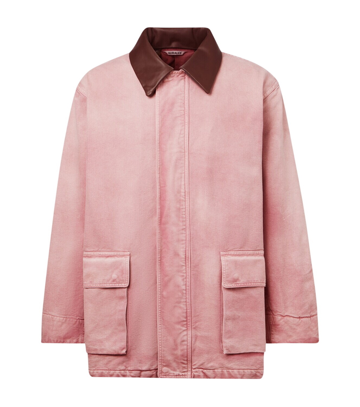 Auralee Melton wool and alpaca trench coat Auralee