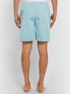 CLEVERLY LAUNDRY - Cotton Shorts - Blue