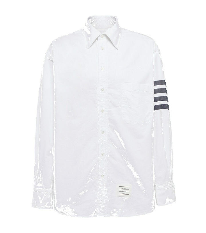 Photo: Thom Browne - 4-Bar cotton Oxford shirt