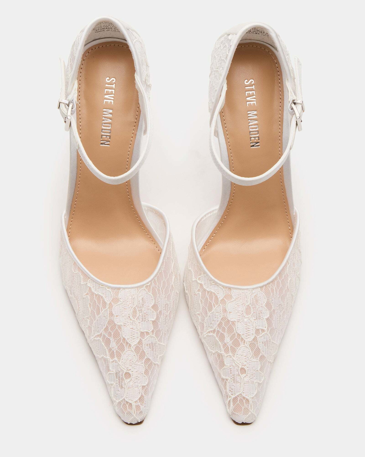 Steve Madden Avant-L Heels in White