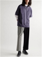 Acne Studios - Oversized Cotton-Jersey T-Shirt - Purple