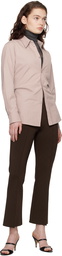 High Sport Brown NSFW Kick Trousers