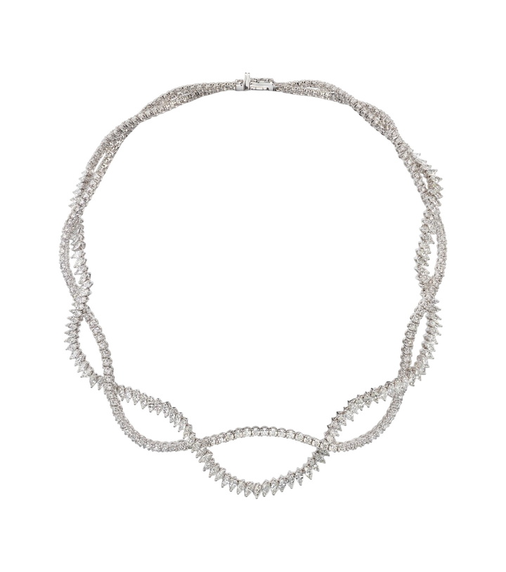 Photo: Yeprem Y-Couture 18kt white gold necklace with diamonds