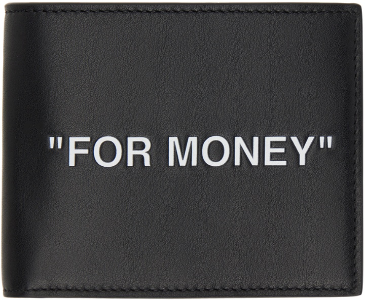 Photo: Off-White Black 'For Money' Wallet