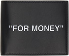 Off-White Black 'For Money' Wallet