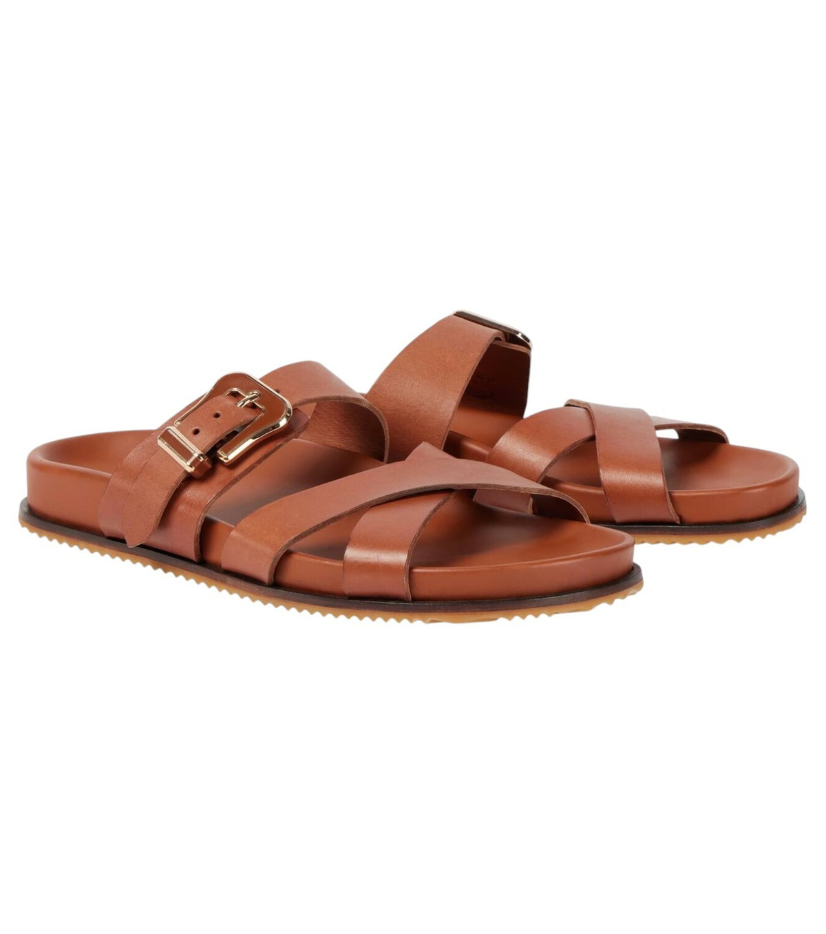 Gabriela Hearst - Striker leather platform sandals Gabriela