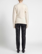 Helmut Lang Womens Turtleneck Ivory