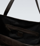 Zegna Leather duffel bag