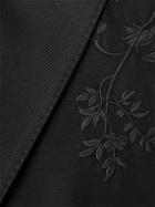 Etro - Embellished Wool and Mohair-Blend Tuxedo Jacket - Black
