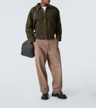 Bottega Veneta Lug leather lace-up boots